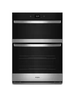 Whirlpool 6.4 Total Cu. Ft. Combo Wall Oven w/Air Fry When Connected, SS, New  