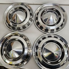 1950s Chevrolet Chevy Belair Nomad Hubcaps Wheel Covers Antique Vintage Classic