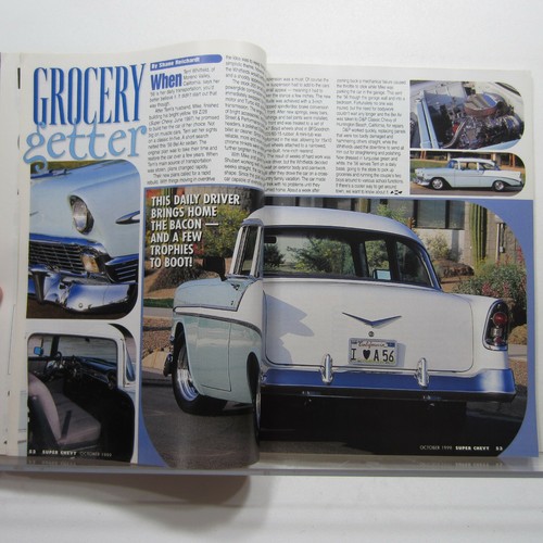 Super Chevy Magazine Oct 1999 Vol 28 No 10 Chevelle, Camaro, Nova, Corvette - Picture 7 of 12