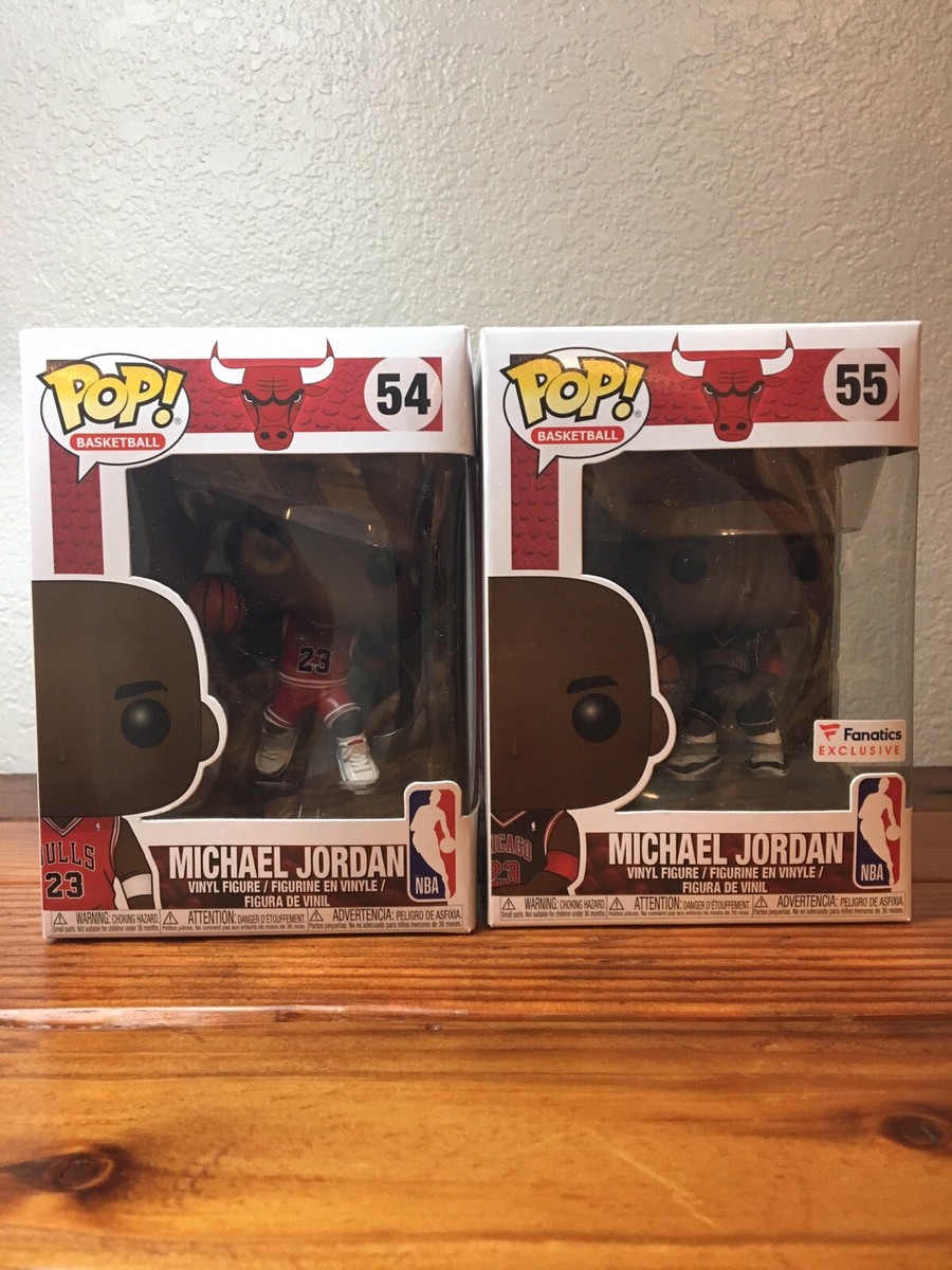 Set Of Michael Jordan Funko POP! Basketball #54 & #55 FREE