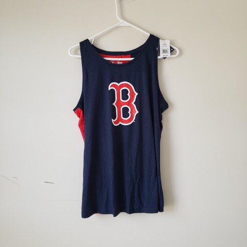 Boston Red Sox Tank Top Open Back Shirt Damen Medium Blue Campus Lifestyle MLB - Bild 1 von 13