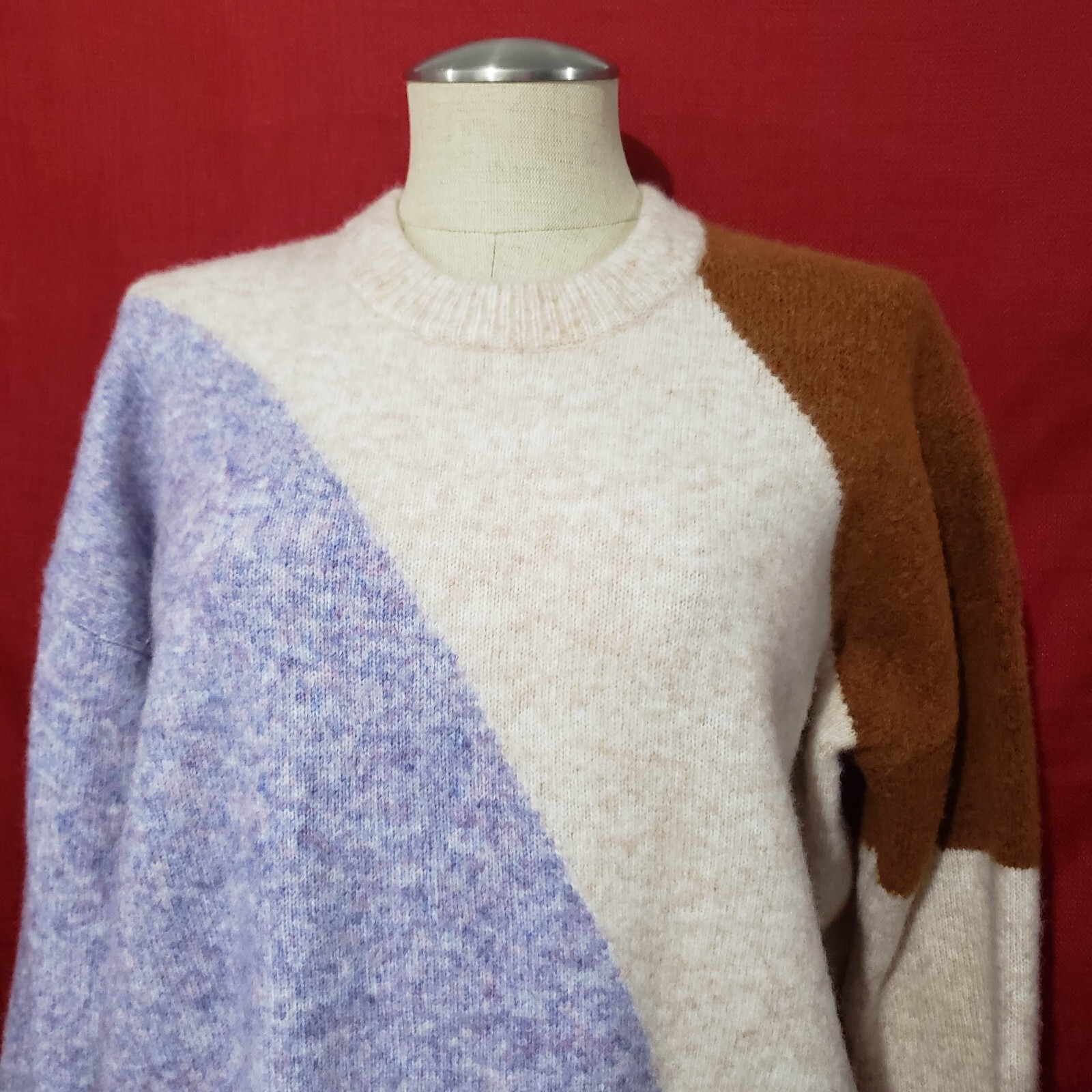 Madewell Cedarbrook Colorblock Pullover Sweater W… - image 3