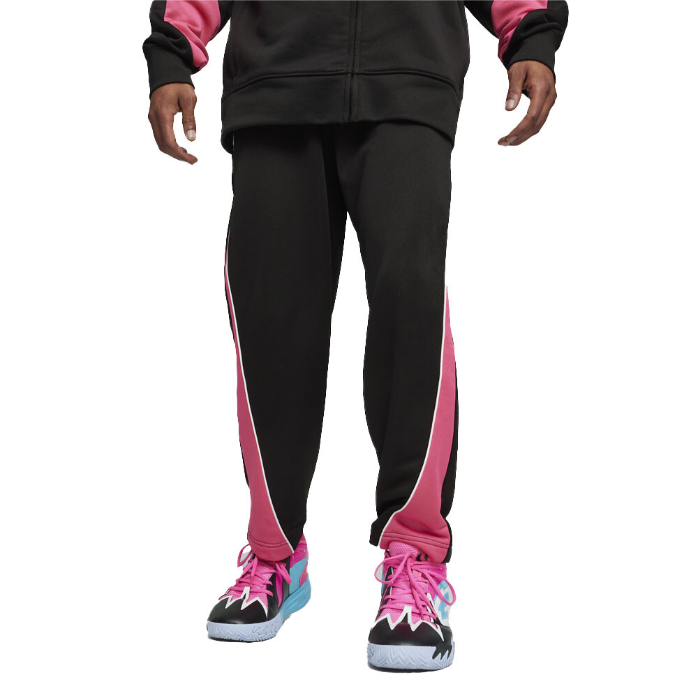 Спортивные брюки Puma Northern Lights T73 X Scoot Мужские черные повседневные спортивные брюки-ботто