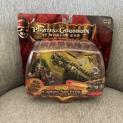 Pirates of the Caribbean At World's End Deluxe Captain Sao Feng W/Cannon