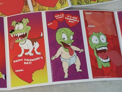 Máscara Animada Serie 32 Plegable San Valentín y 48 Pegatinas Actividades 1996 - Imagen 4 de 9