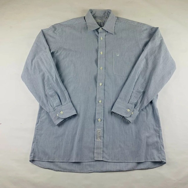blue dior button up shirt