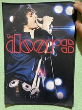 The Doors Jim Morrison Large Back Patch: Digital Print, 14” X 11”, Sew On, New