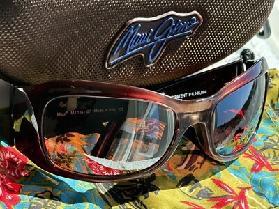 Maui Jim Hibiscus MJ 134 07 Tortoise Frame + Maui Rose Polarized