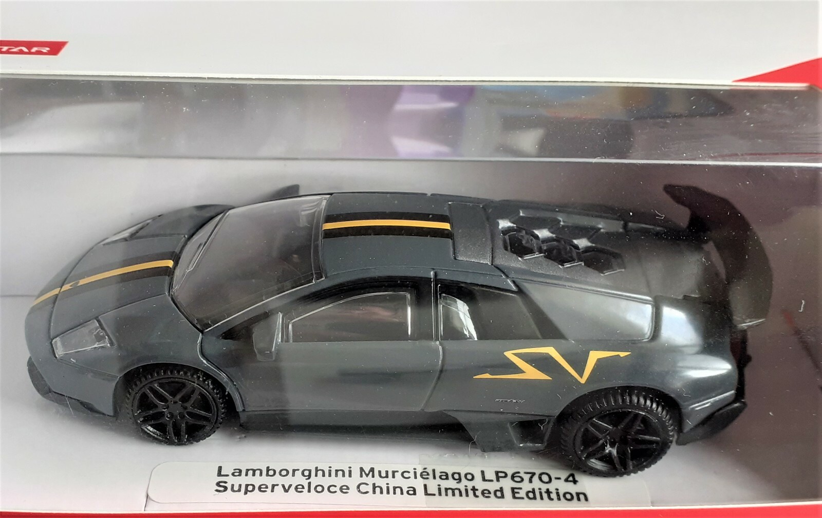 RASTAR, Official Lamborghini Licensed, Lamborghini Murcielago LP670-4 1/43 Scale