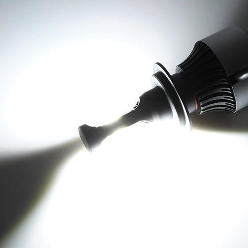 NIGHTEYE H4 9003 LED Headlight Bulbs 72W 9000LM 3-Sided White Kit High Low Beam - Picture 9 of 12