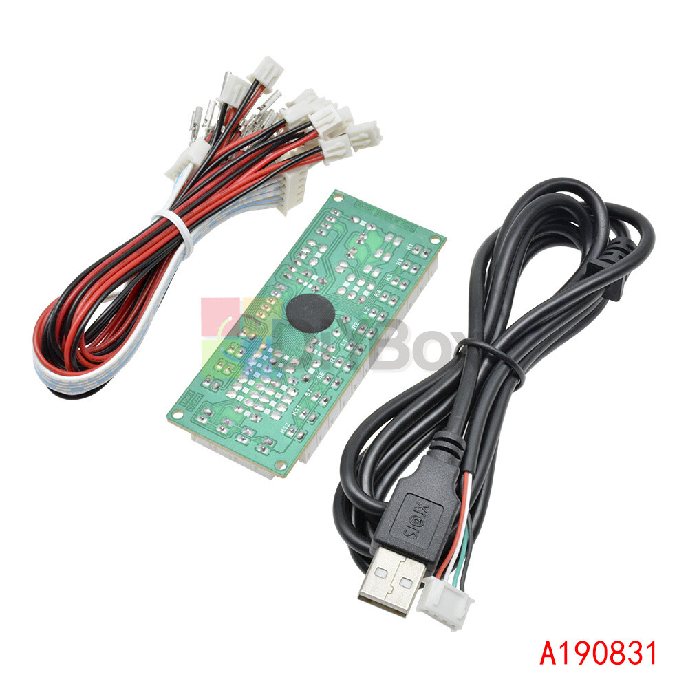 Zero Delay LED Arcade MAME Encoder USB To PC 5Pin Joystick PCB