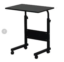 New Rolling Computer Desk PC Laptop Table Stand Corner Home Office Table