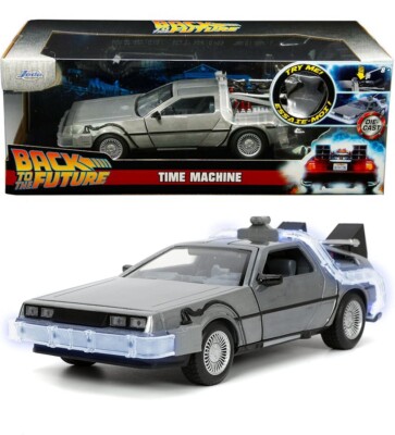 Jada Back to The Future Part I Time Machine with Lights 1:24