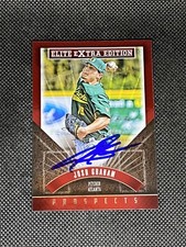 Josh Graham Atlanta Braves 2015 Elite Extra Edition Signed Auto Card #121 COA