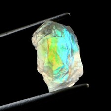 Natural Rainbow Moonstone Multi Fire Rough Loose Stone Big SIze Top Quality M224