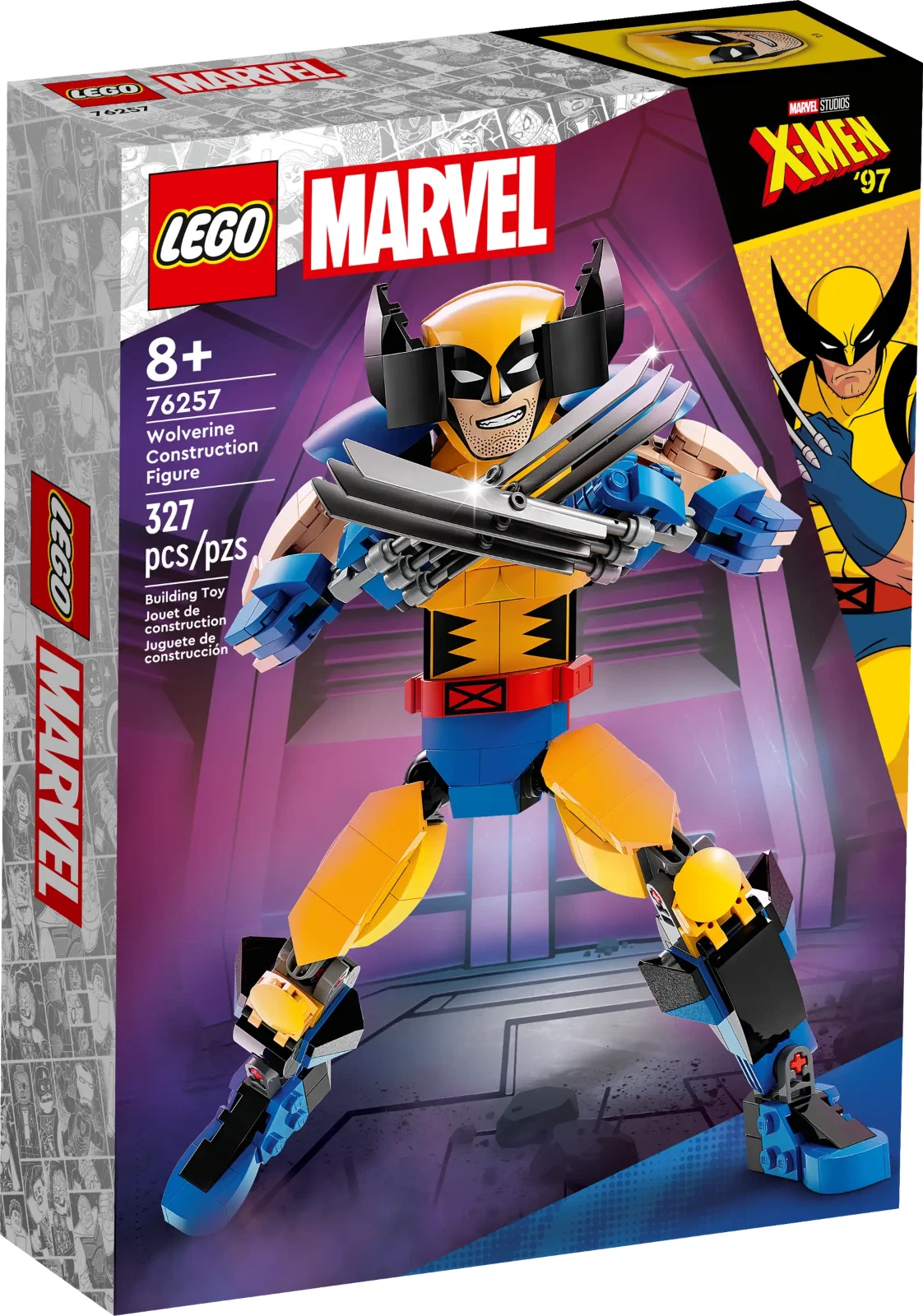LEGO Marvel 76257 Wolverine Construction Figure New Factory Sealed