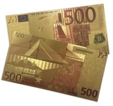 Europäische Union EU - 500 € Euro Goldfolie Banknote
