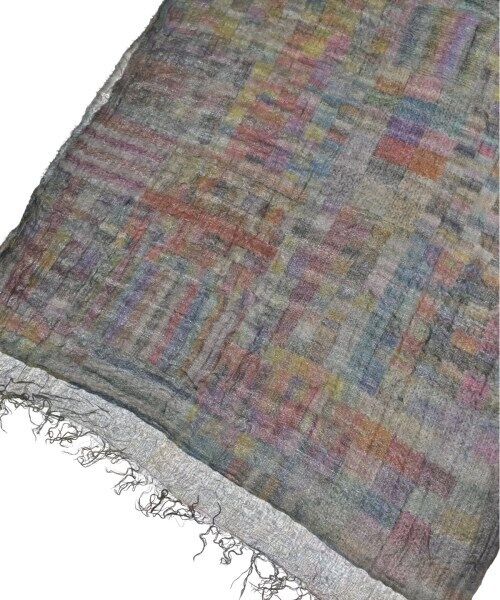 Faliero Sarti Stole PinkxGrayxBlue etc.(Total pattern Faliero Sarti Stole PinkxGrayxBlue etc.(Total pattern