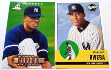 1997 Pinnacle Gold SP Mariano Rivera & 2001 Upper Deck Vintage