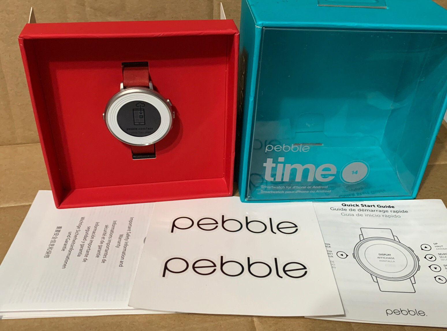pebble time ebay