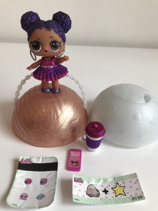 lol surprise doll purple queen