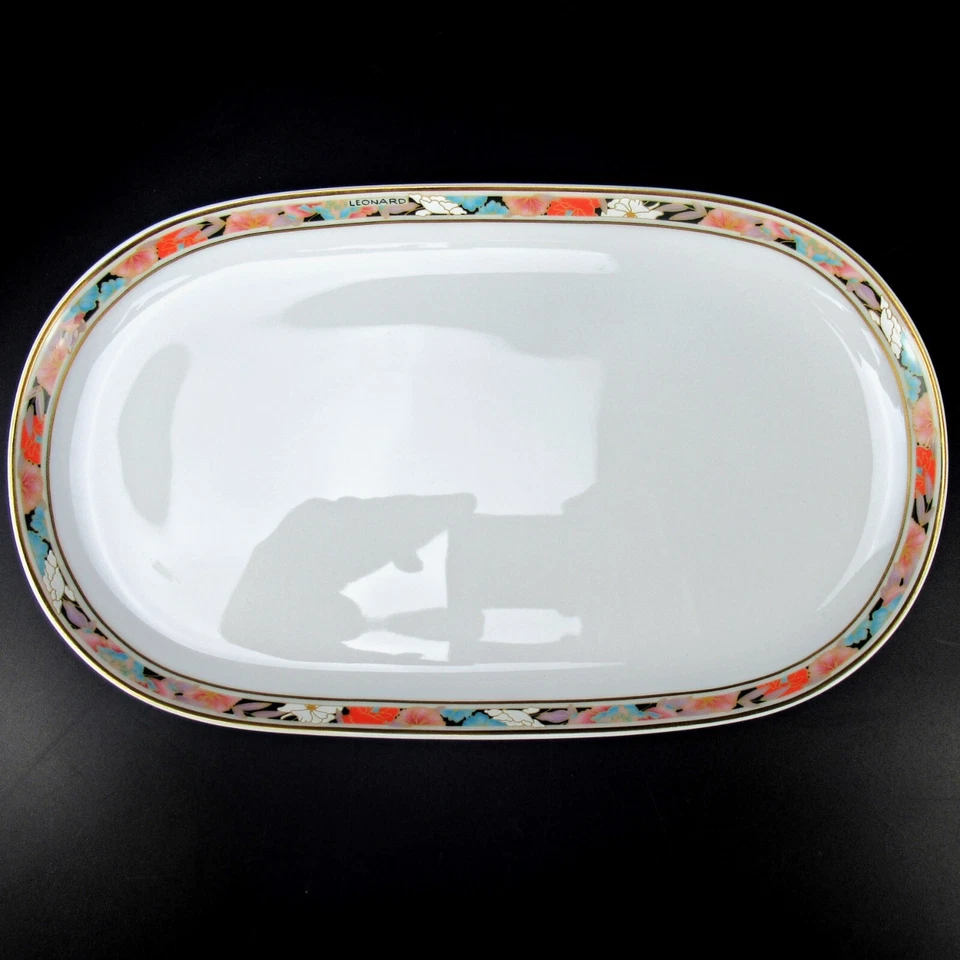 Hutschenreuther Porzellan Tablett Serie Galleria Bologna Leonard Paris 24,5cm - Bild 2 von 4