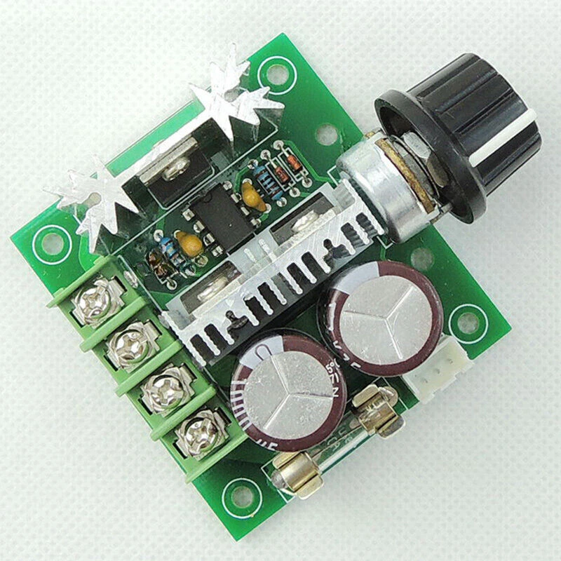 10A DC12-40V Pulse Width Modulator PWM DC Motor Speed Control Switch Controller- - Image 3 of 4