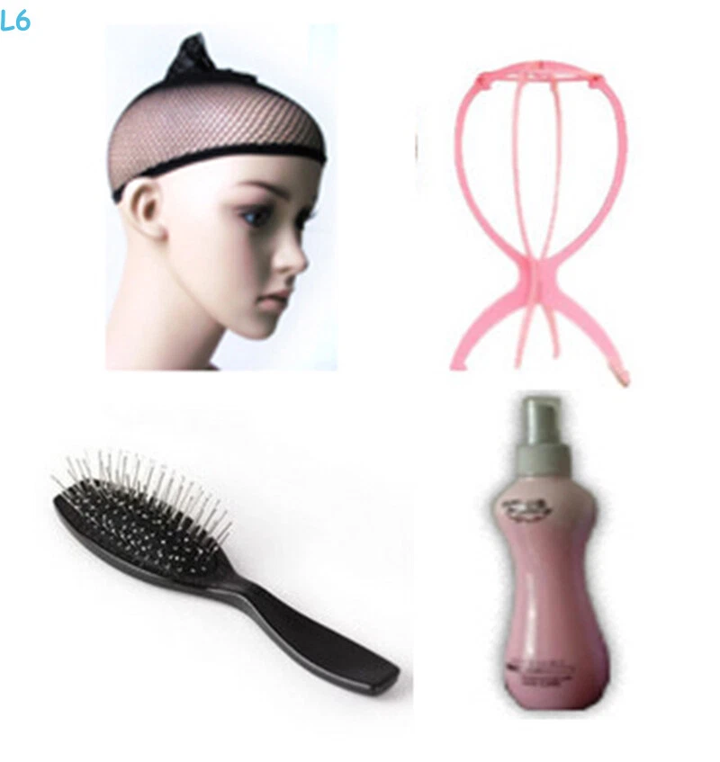 Yu-Gi-Oh Anime Yugi Muto Gradient Wig Afro Style Hairpieces Hairnet Cosplay Prop - Image 4 of 4