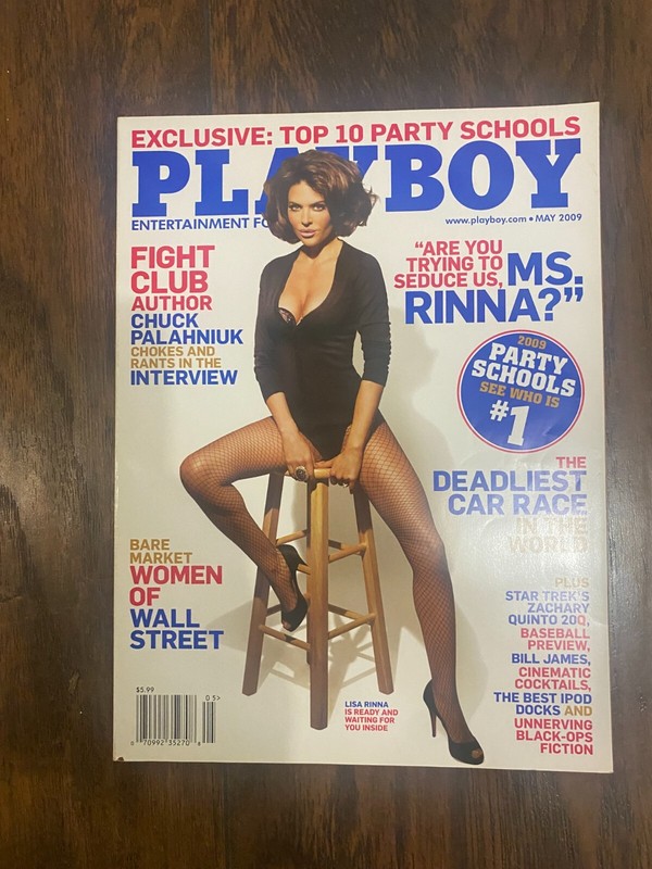 Playboy Magazine May 2009 ~ LISA RINNA - Top 10 Party Schools