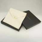 Genuine Bvlgari Bulgari Pouch Leather Box Jewelry Box Watch Silver Gold RARE!