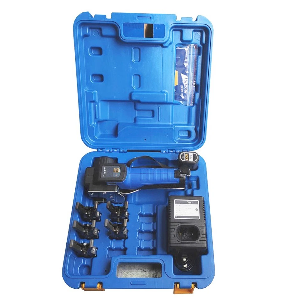 CARTELLATRICE ELETTRICA A BATTERIA TUBI RAME 1/4 3/8 1/2 5/8 3/4 CON 1 BATTERIA - Immagine 3 di 4