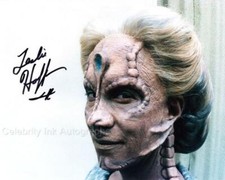 LESLIE HOFFMAN - Stuntwoman - Star Trek GENUINE SIGNED AUTOGRAPH
