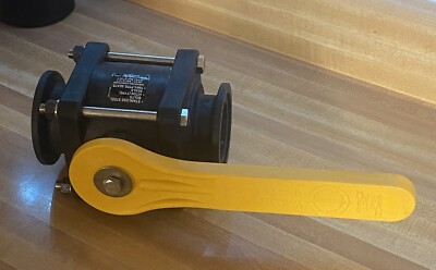 BANJO Manual 2-Way Ball Valve, NPT, Polypro #VL1001 BRAND NEW