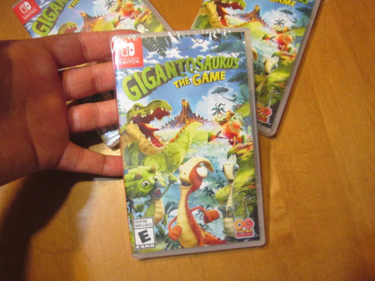 Gigantosaurus The Game NINTENDO SWITCH BRAND NEW FACTORY SEALED