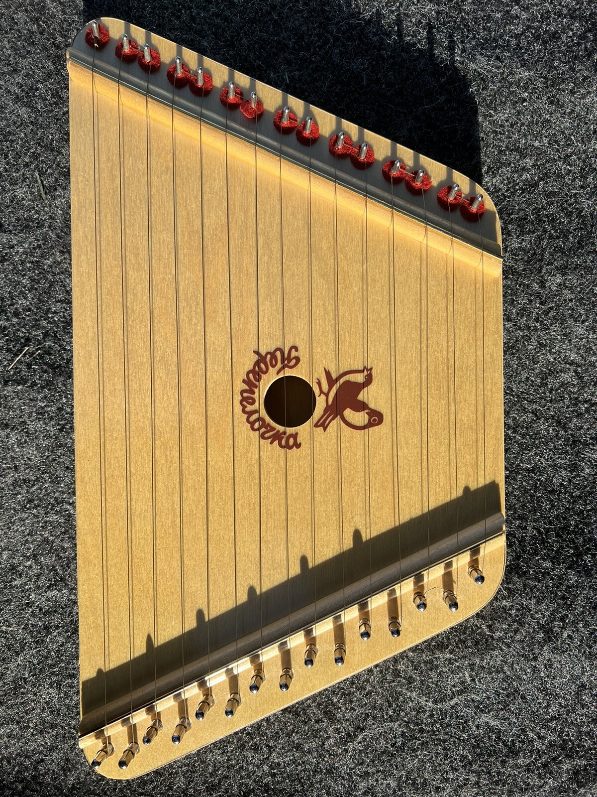 Vintage The Music Maker Melody Harp Award Winning Lap Harp with 12 Song