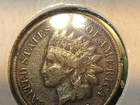 1887 INDIAN HEAD PENNY FULL WEAK LIBERTY