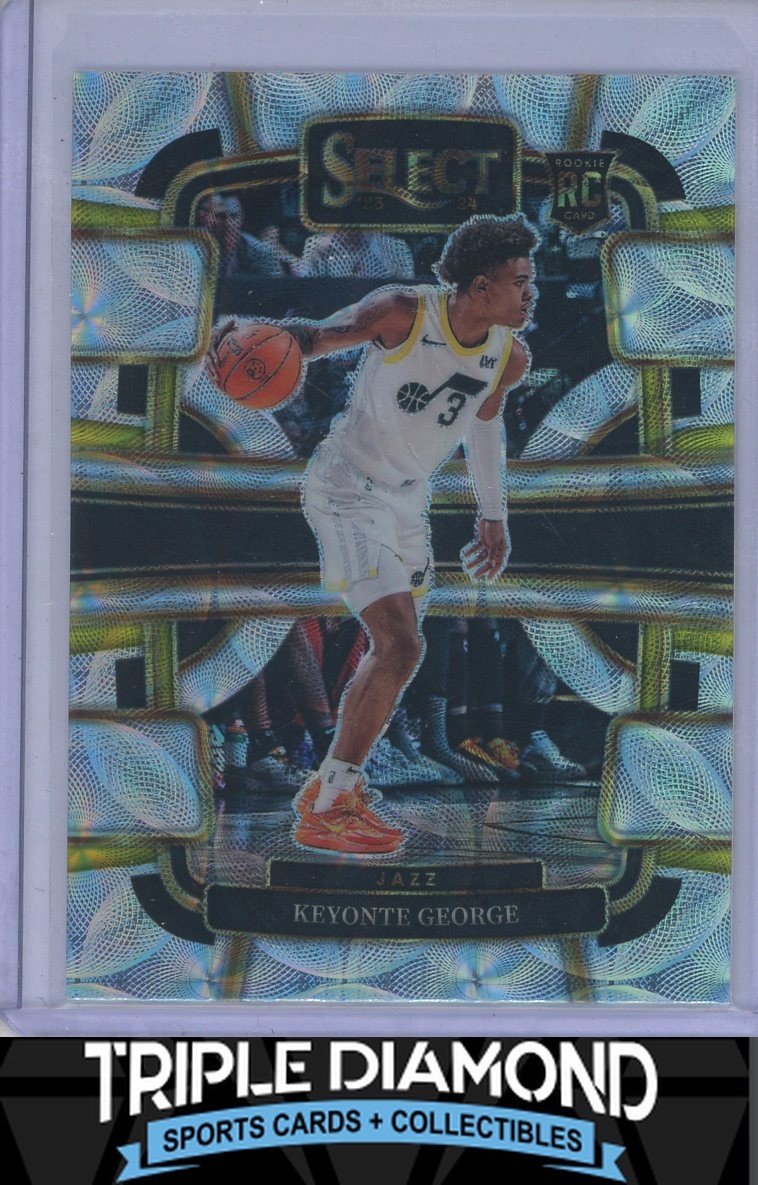 2023-24 Panini Select Keyonte George Concourse Rookie Silver Scope Prizm E537