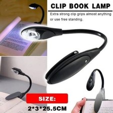 Mini Flexible Clip-On Bright Book Light Laptop LED Book Reading Light Lamp