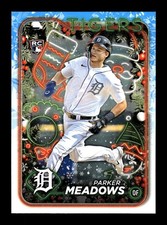 2024 Topps Holiday RC Rookie #H149 Parker Meadows - Detroit Tigers