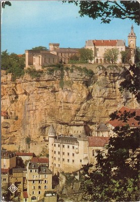 Chrome Postcard Monaco Monte Carlo Cliffside Corniche View