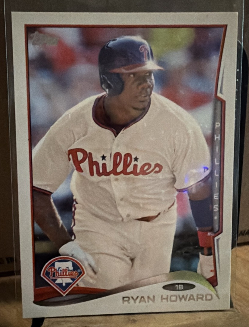 2014 Topps - Ryan Howard #105 - Philadelphia Phillies - A-014
