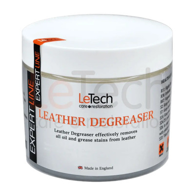 LeTech Leather Degreaser (Gel)   Professional Oil & Grease Remover for Leather