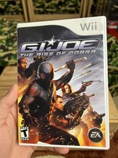 G.I. Joe: The Rise of Cobra (Nintendo Wii, 2009) Complete with Manual [CIB] Rare