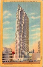Postcard BUILDING SCENE New York City New York NY f/01 AO0999