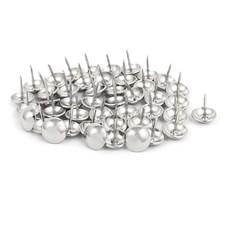 14mm Dia Stainless Steel Drawing Pin Upholstery Nail Thumb Tack Pushpin 45PCS