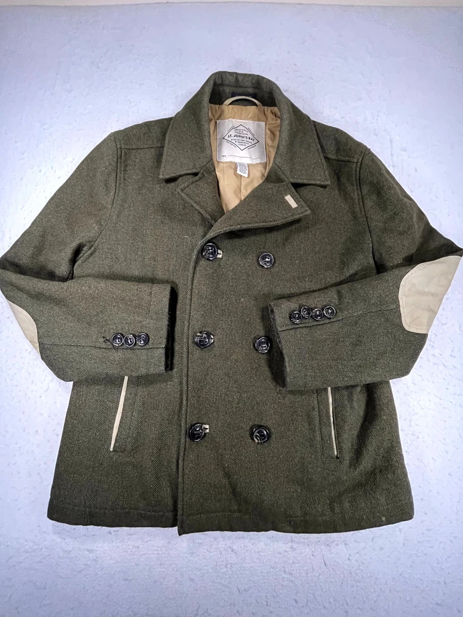 St. John's Bay Pea Coat Coats, Jackets & Vests for Men for sale | eBay