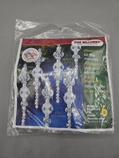 The Beadery Holiday Beaded Ornament Kits Crystal Twists And Snow Crystals Set