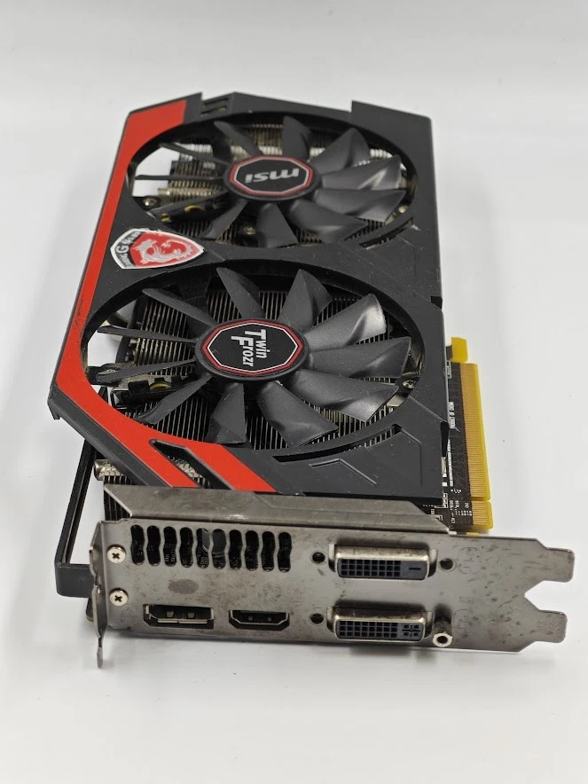 MSI N760 TF 2GD5/OC Twin Frozr Graphics Card - Used, Working - Image 2 of 4
