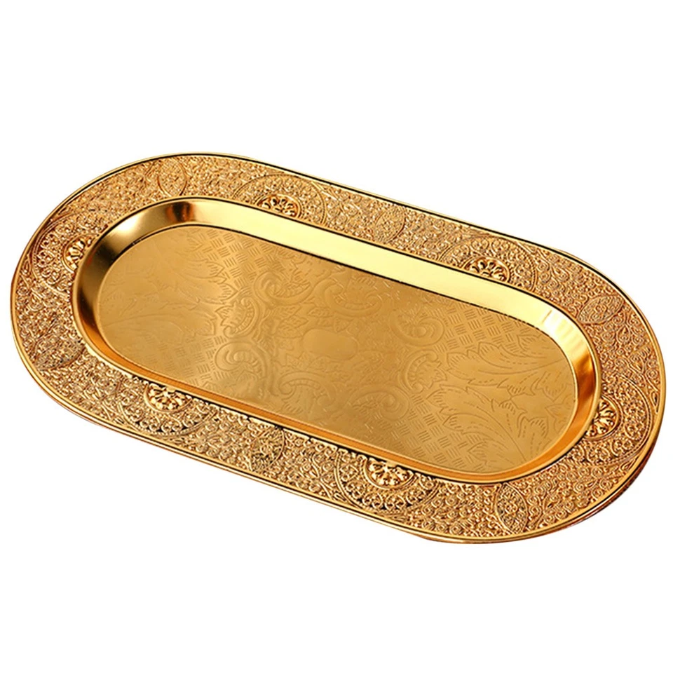 Appetizer Serving Tray Fruit Holder for Kitchen Decorative Snack Dish Jewelry