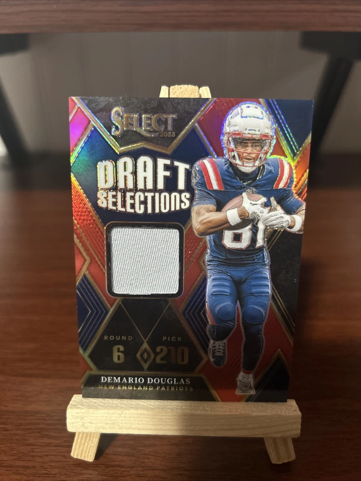 Demario Douglas Panini Select Draft Selections Memorabilia #DSMDDO Base